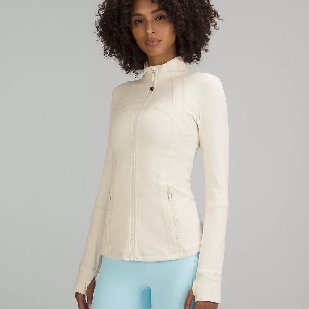 Define Jacket Nulu Opal White (Lululemon)